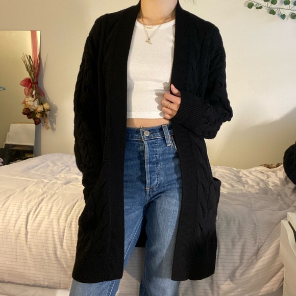 BLACK Wilfred Carlisa Cardigan - Picture 2 of 5